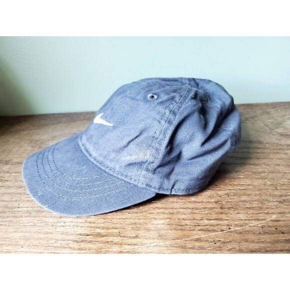 Nike Infant Toddler Strapback Hat Gray Embroidered Swoosh Ballcap 2319-693 - Picture 3 of 8